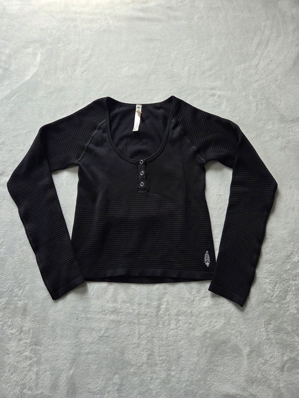 FP Movement by Free People "Bail Out" Long Sleeve Layer Top Size Medium